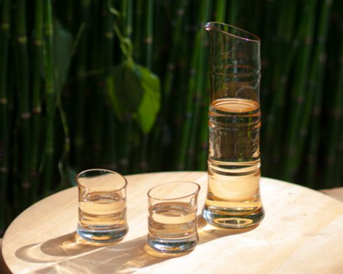 Bamboo Glass "Aodake" 3-Piece Set