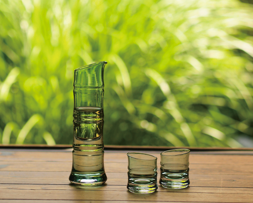 Bamboo Glass "Aodake" 3-Piece Set