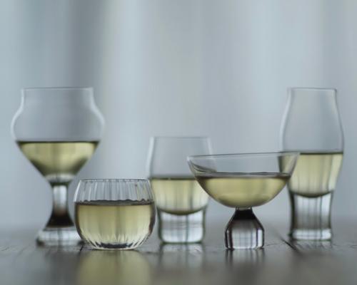 Curated Glass Selection: 5-Piece Set - Kimoto Glassware